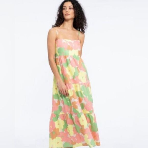 Social Standards Floral Dress NWT Large - Picture 1 of 4